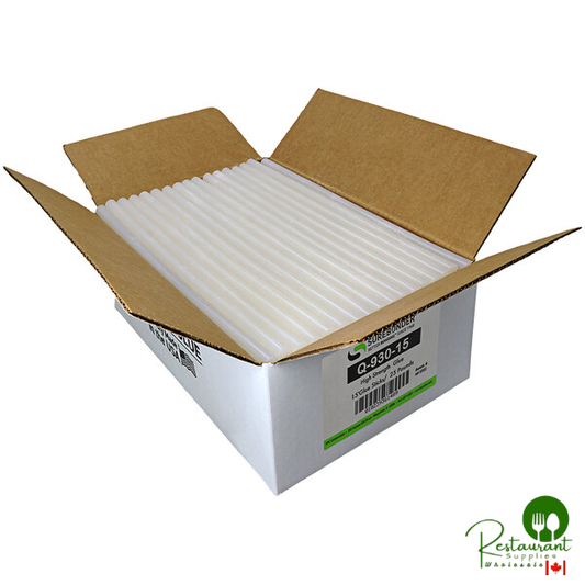 Surebonder Q-930-15 15" x 5/8" High Temp Sprayable Off-White Glue Stick - 265/Pack