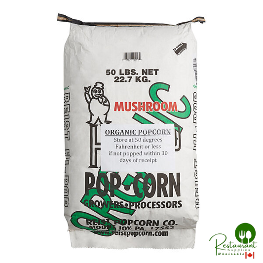 Reist HI-POP Organic Mushroom Popcorn Kernels 50 lb.
