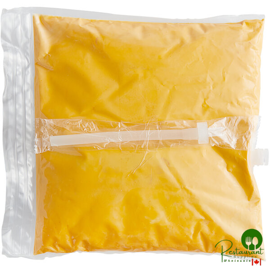 110 oz. Jalapeno Cheese Sauce Bag By Prime - 4/Case