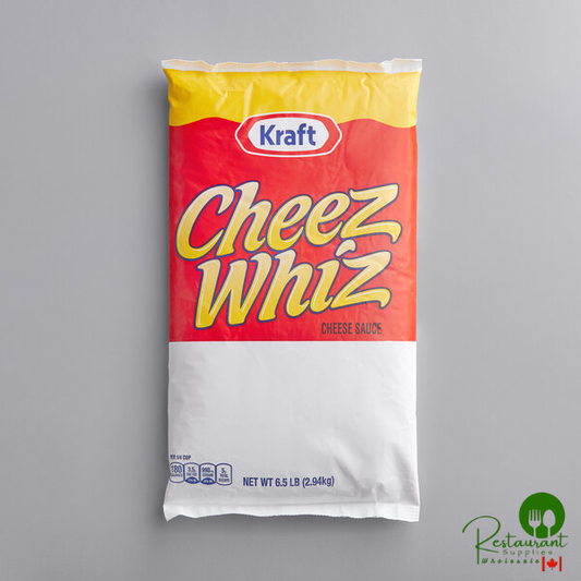 Kraft CHEEZ WHIZ 6.5 lb. Cheese Sauce - 6/Case