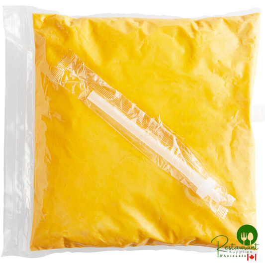 Muy Fresco 110 oz. Jalapeno Cheese Sauce Bag - 4/Case