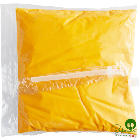 Muy Fresco 110 oz. Cheddar Cheese Sauce Bag - 4/Case