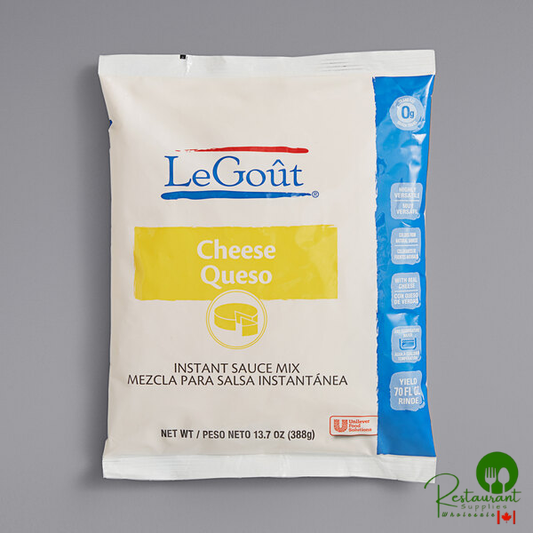 LeGout 13.7 oz. Powdered Instant Cheese Sauce Mix - 8/Case