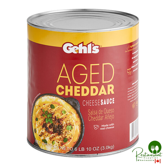 Gehl's Aged Cheddar Cheese Sauce #10 Can - 6/Case