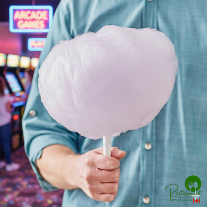 Great Western 1/2 Gallon Carton Purple Grape Cotton Candy Floss Sugar - 6/Case