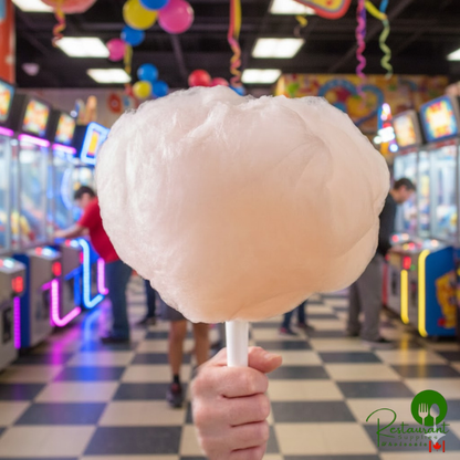 Great Western 1/2 Gallon Carton Orange Cotton Candy Floss Sugar - 6/Case