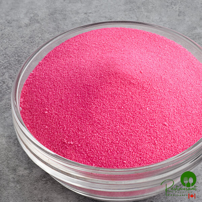 Great Western Great Floss 1 lb. Container Pink Bubble Gum Cotton Candy Concentrate Sugar - 12/Case