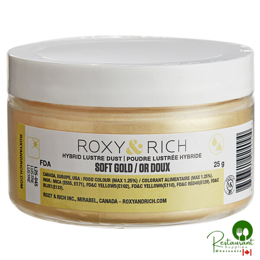 Roxy & Rich 25 Gram Soft Gold Lustre Dust