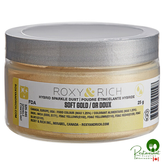 Roxy & Rich 25 Gram Soft Gold Sparkle Dust