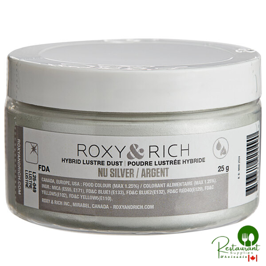 Roxy & Rich 25 Gram Nu Silver Lustre Dust