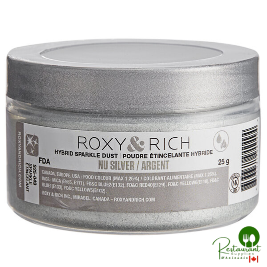 Roxy & Rich 25 Gram Nu Silver Sparkle Dust