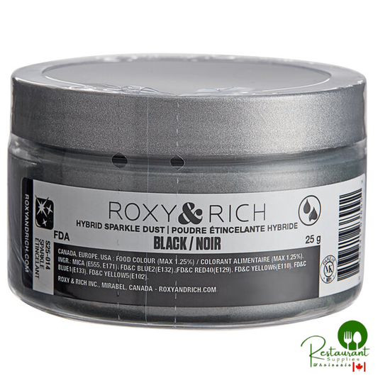 Roxy & Rich 25 Gram Black Sparkle Dust
