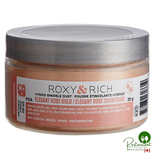 Roxy & Rich 25 Gram Elegant Rose Gold Sparkle Dust