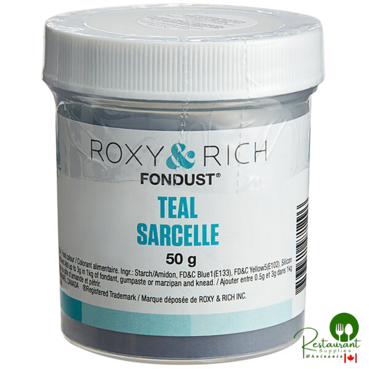 Roxy & Rich 50 Gram Teal Fondust Hybrid Food Color