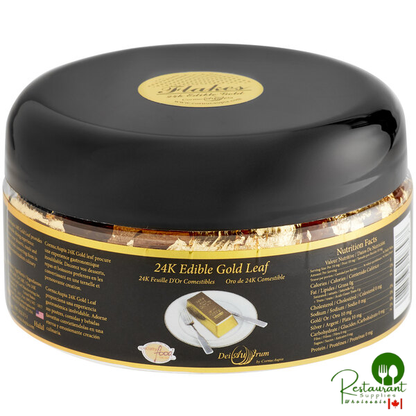 24K Edible Gold Flakes 1 g