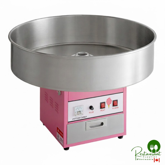 CCM28 Cotton Candy Machine with 28" Stainless Steel Bowl - 110V By Prime
