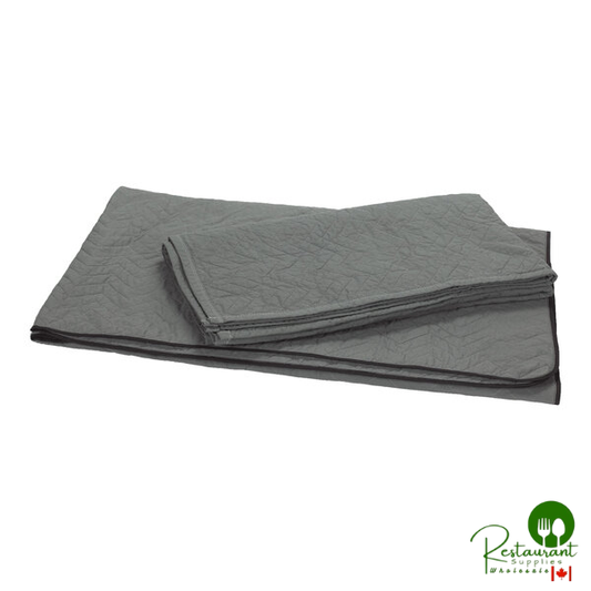 RefrigiWear 8' x 10' Gray Insulated Value Blanket 149BLGRA810 - 4/Case