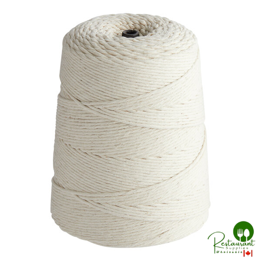 San Jamar 30-Ply 100% Cotton Butcher's Trussing Twine 2 1/2 lb. Cone
