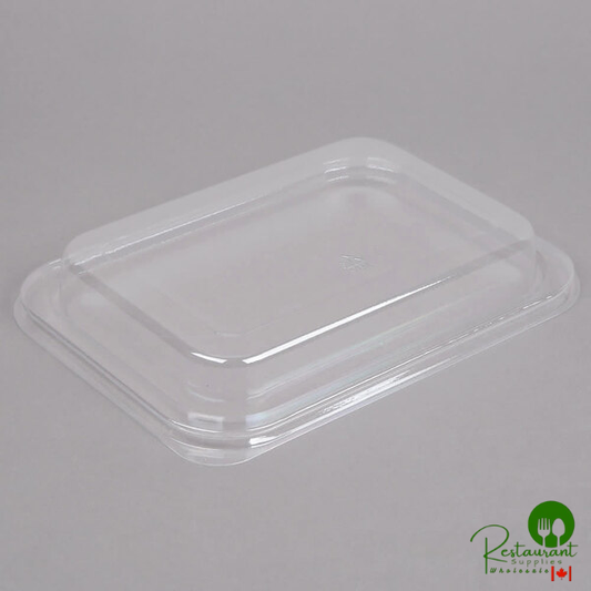 Solut 00083 Clear Plastic Entree / Brownie Pan Lid - 180/Case
