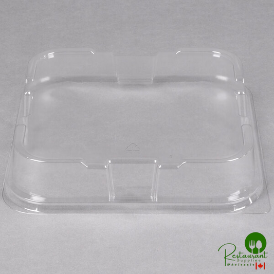 Solut 04818 8" x 8" Clear Cake Pan Dome Lid - 250/Case