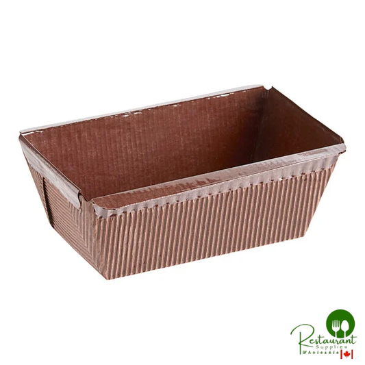 Novacart G9F10123 PM 95 6.5 oz. Brown Paper Loaf Mold - 1,050/Case