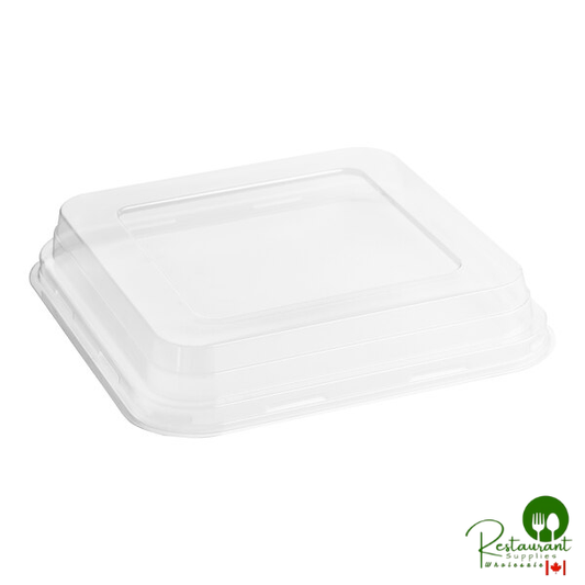 Novacart Clear PET Dome Lid for Baking Mold 8 3/8" x 8 3/8" x 1" - 250/Case