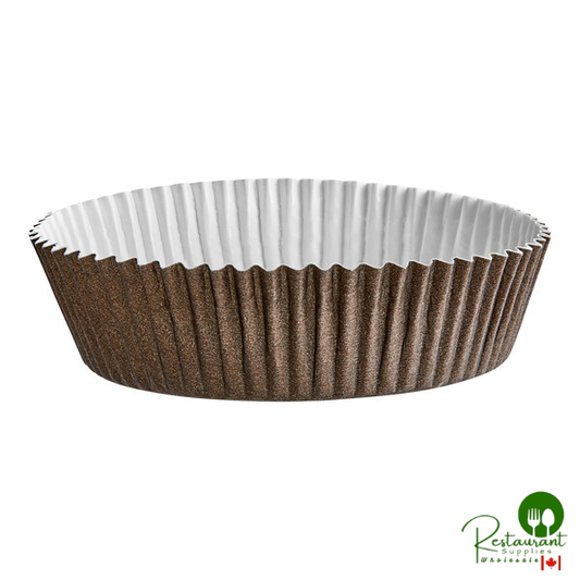 Novacart V9I60169 Optima OP 69/24 2.5 oz. Brown / White Paper Baking Mold - 2,520/Case