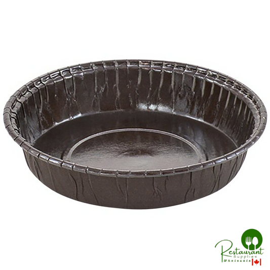 Novacart Brown Round Baking Mold 3 5/8" x 7/8" - 1,400/Case