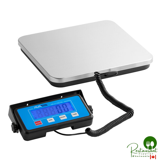 AvaTek RS220LP 220 lb. Low-Profile Digital Receiving Scale with Remote Display