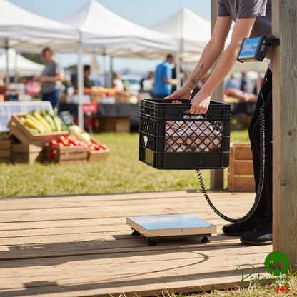 AvaTek RS400 400 lb. Digital Receiving Scale with Remote Display