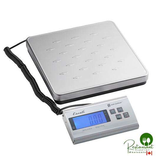 San Jamar / Escali SCDG264 Granda 264 lb. Digital Shipping and Receiving Scale with Remote Display