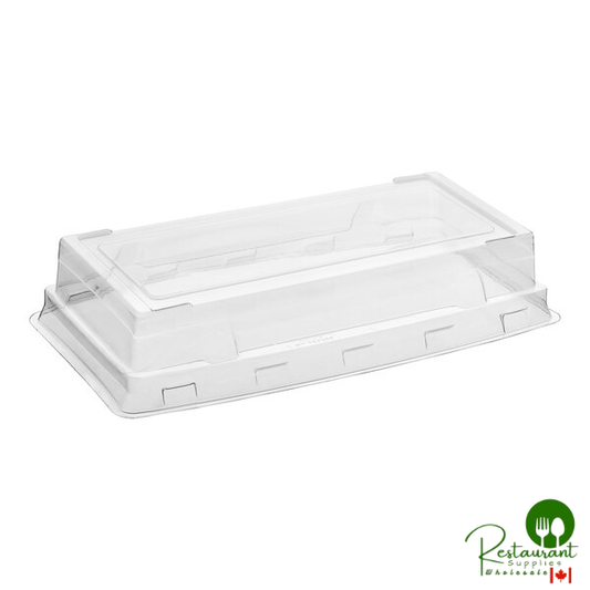 Novacart V9M63023 8 7/16" x 4 3/8" x 2" Clear PET Baking Mold Lid - 300/Case
