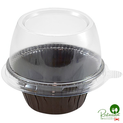 Novacart Clear PET Dome Lid for Baking Mold 2 3/4" x 1 3/4" - 1,260/Case
