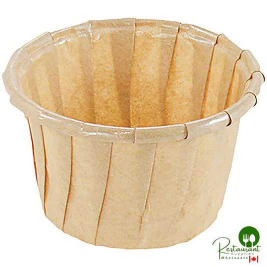 Novacart Ecru Baking Mold 1 3/4" x 1 7/16" - 3,600/Case