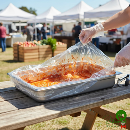 LK Packaging Full Size Shallow PTL Steam Table Pan Liner - 200/Case