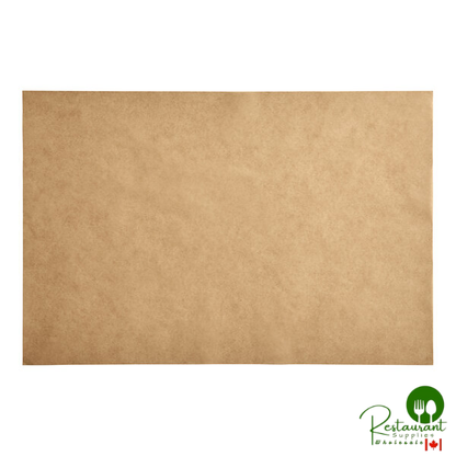 Dixie Full Size Unbleached Quilon® Coated Parchment Paper Bun / Sheet Pan Liner 16" x 24" - 1,000/Case