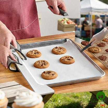 12" x 16" Half Size Quilon® Coated Parchment Paper Bun / Sheet Pan Liner Sheet  by Prime- 1,000/Case