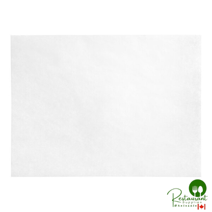 9" x 12" Quarter Size Silicone Coated Parchment Paper Bun / Sheet Pan Liner Sheet by Prime - 1,000/Case