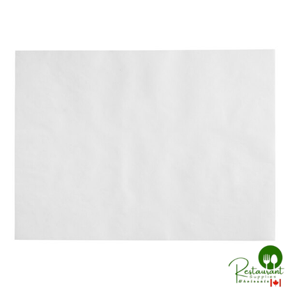 12" x 16" Half Size Heavy Weight Premium Silicone Coated Parchment Paper Bun / Sheet Pan Liner Sheet by Prime - 1,000/Case
