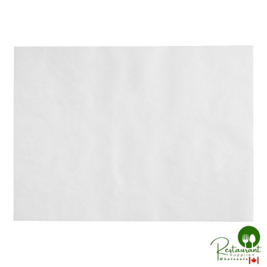 12" x 16" Half Size Heavy Weight Premium Silicone Coated Parchment Paper Bun / Sheet Pan Liner Sheet by Prime - 1,000/Case
