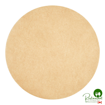 8" Round Unbleached Quilon® Coated Parchment Pan Liner by Prime - 1,000/Case