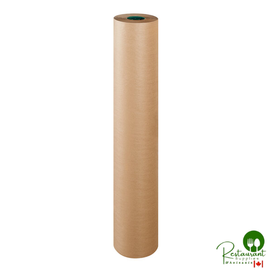 48" x 600' 50 lb. Poly-Coated Kraft Packing Paper Roll By Prime