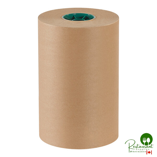 12" x 600' 50 lb. Poly-Coated Kraft Packing Paper Roll By Prime