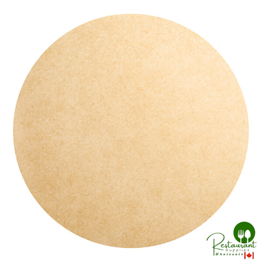 10" Round Unbleached Quilon® Coated Parchment Pan Liner by Prime - 1,000/Case