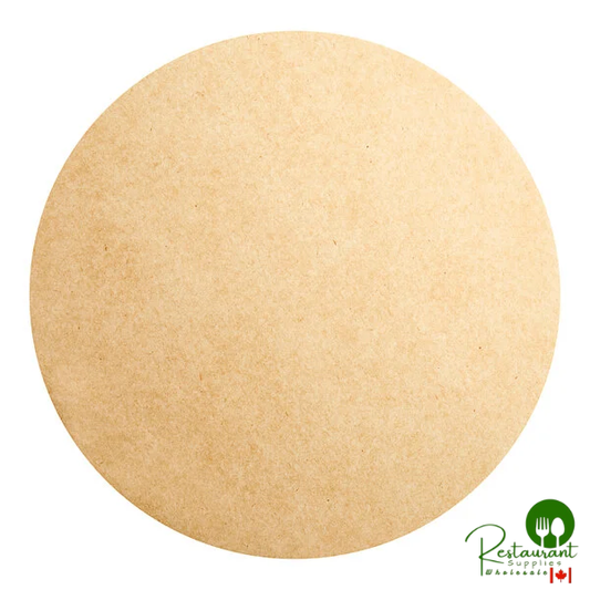 9" Round Unbleached Quilon® Coated Parchment Pan Liner by Prime - 1,000/Case