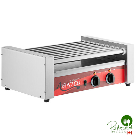 RG1824 24 Hot Dog Roller Grill with 9 Rollers  by Prime- 120V, 750W
