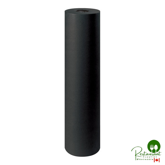 36" x 720' 50 lb. Black Kraft Packing Paper Roll By Prime