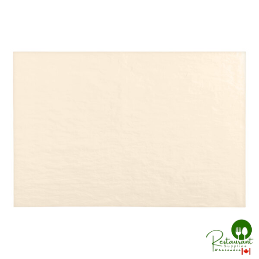 SatinWrap 20" x 30" 10 lb. Ivory Tissue Paper Sheets 2030-0110 - 480/Pack