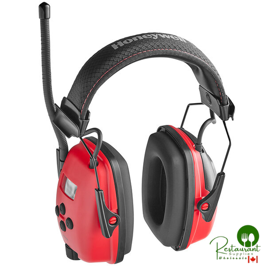 Howard Leight by Honeywell Sync Radio Red Over-the-Head Digital AM / FM Earmuffs - 25 dB RWS-53012