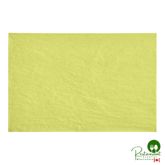 SatinWrap 20" x 30" 10 lb. Pistachio Tissue Paper Sheets 2030-0530 - 480/Pack